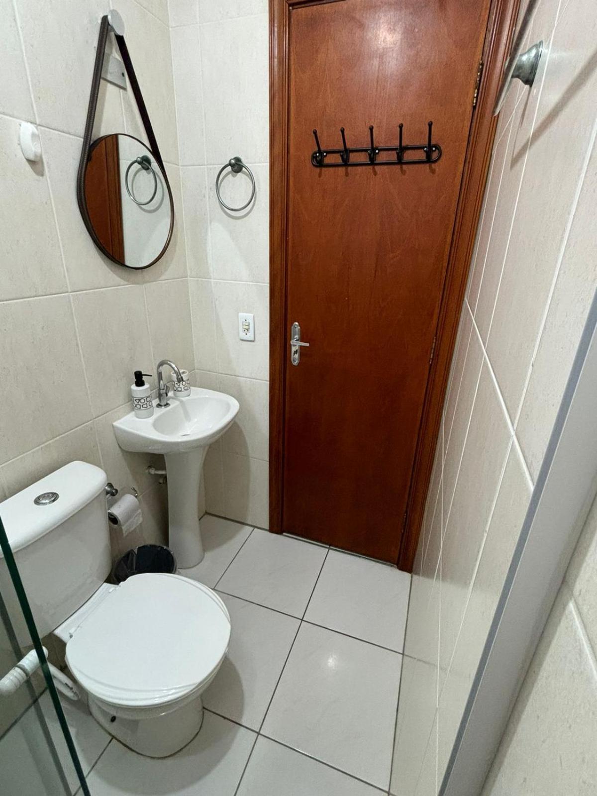 Lindo Apto 300M Praia Da Ocian E Centro - Vista Mar- Varanda Sacada - Wi-Fi 300 Mbps - Vaga De Garagem - Acomoda Ate 6 Pessoas Apartman Praia Grande  Kültér fotó